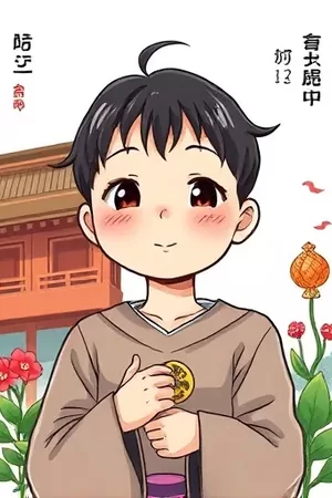 漫画《铁轨与萤火》封面插画，锈迹铁轨与飞散的萤光点